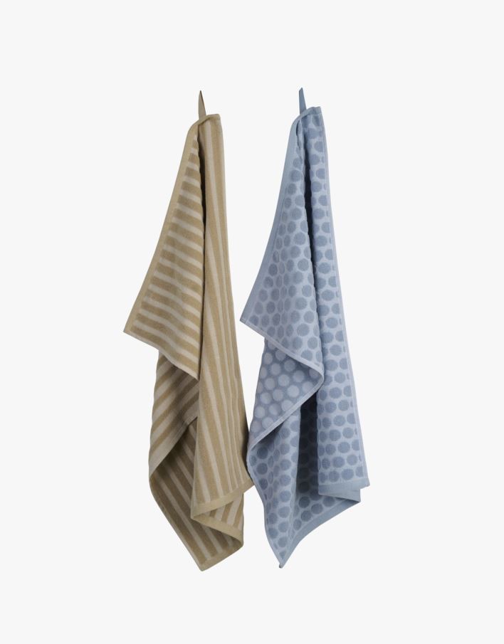 2 pk köögirätik sinine - 45x70 cm sinine - 1