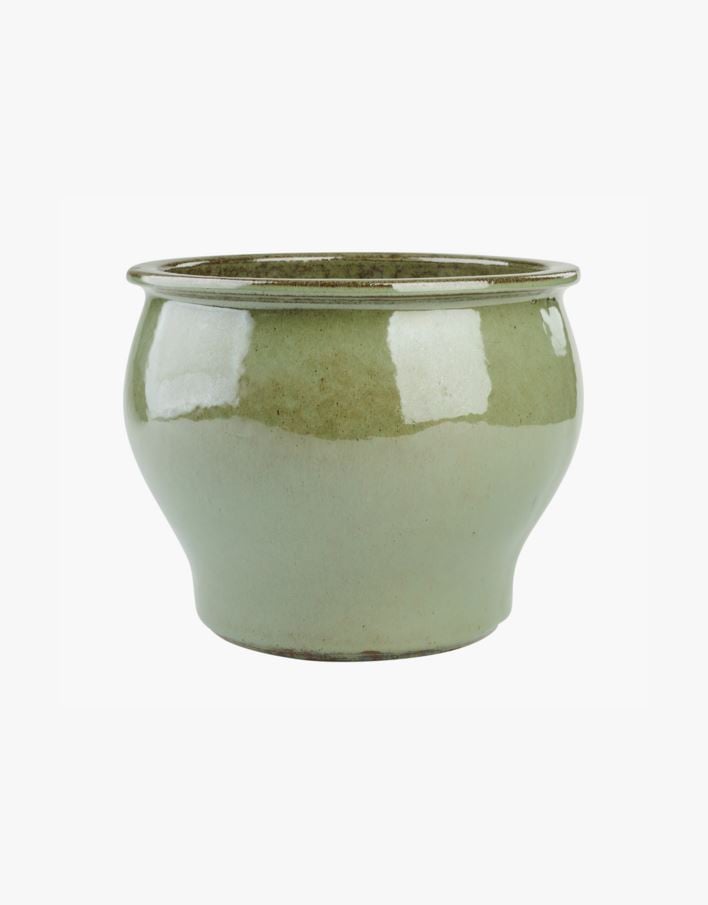 Lillepott hallikasroheline - 28x28x22 cm hallikasroheline - 1