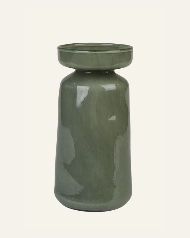 Vaas roheline - 19,5 cm ø10 roheline - 1
