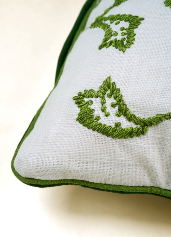 Dekoratiivpadja kate roheline - 4
