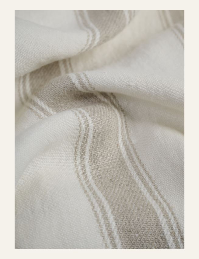 Linane kardin mitmevärviline/valge - 4