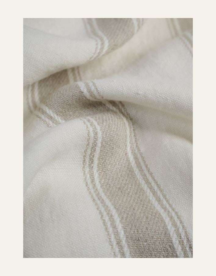 Linane kardin mitmevärviline/valge - 4