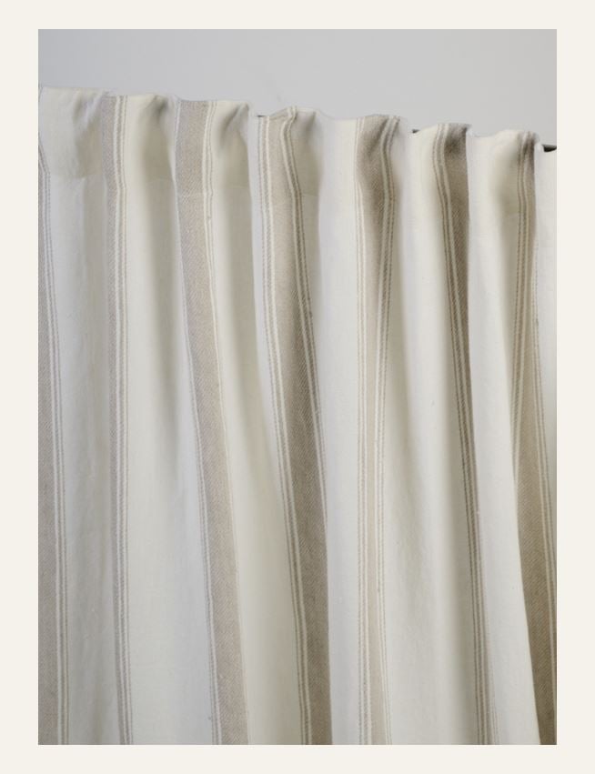 Linane kardin mitmevärviline/valge - 3