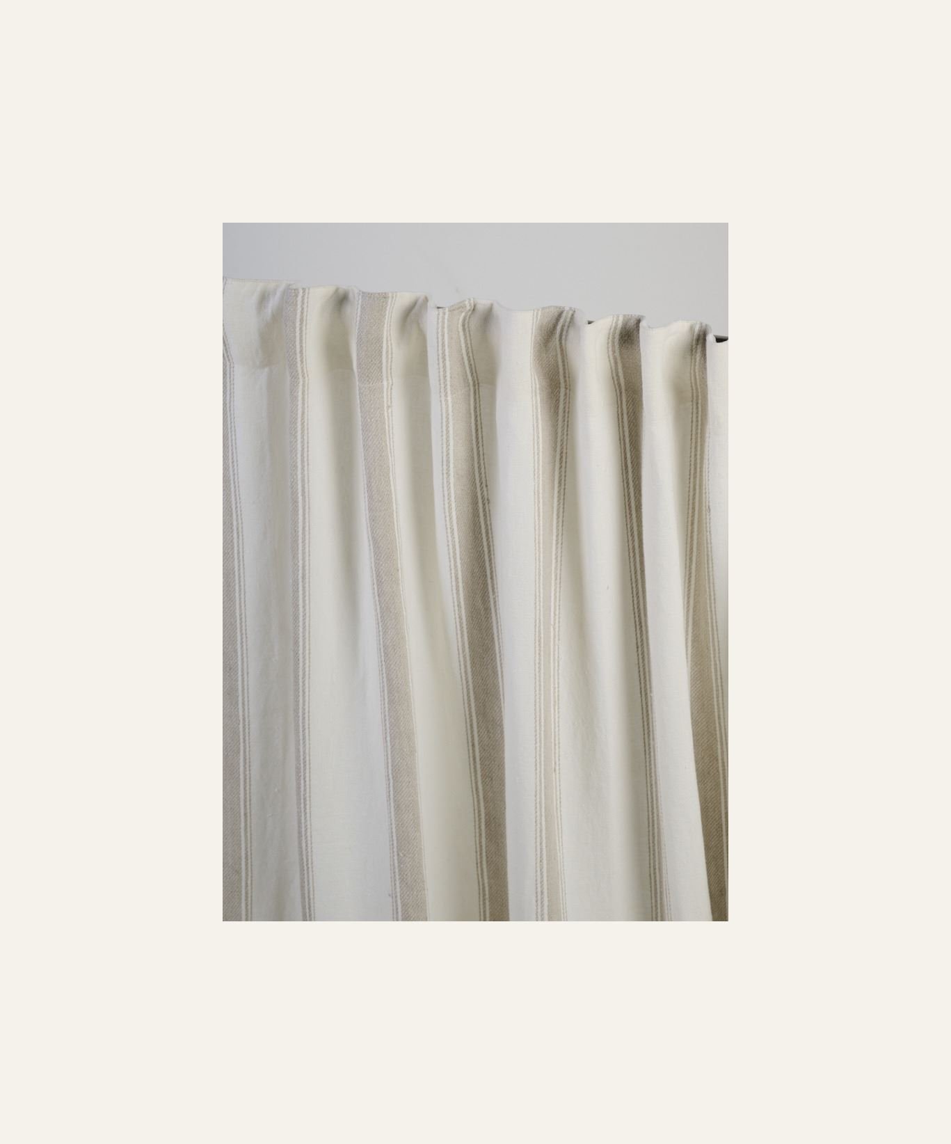 Linane kardin mitmevärviline/valge - 3