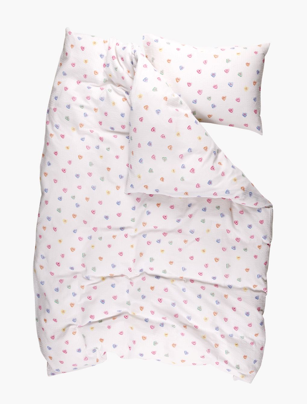 Voodipesukomplekt krepp-puuvillane mitmevärviline - 3