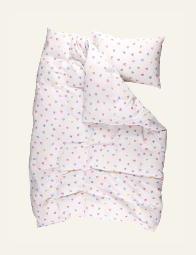 Voodipesukomplekt krepp-puuvillane mitmevärviline - 3