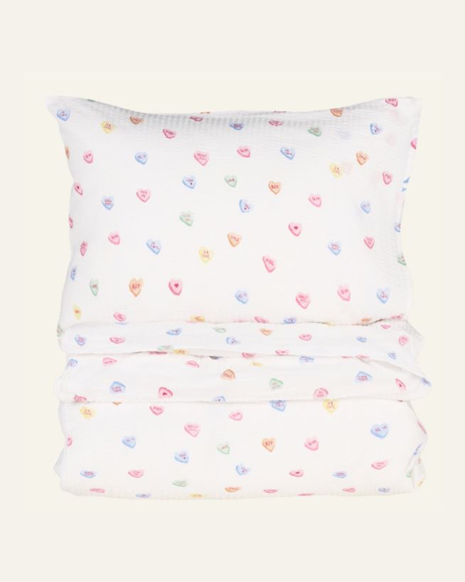 Voodipesukomplekt krepp-puuvillane mitmevärviline - 150x210 cm/50x60 cm mitmevärviline - 1