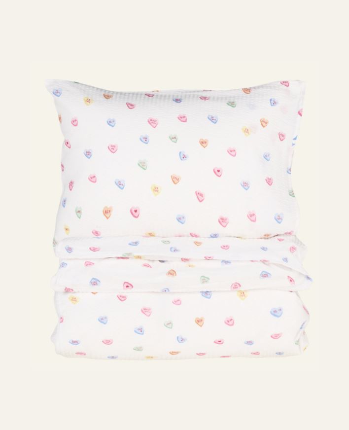 Voodipesukomplekt krepp-puuvillane mitmevärviline - 150x210 cm/50x60 cm mitmevärviline - 1