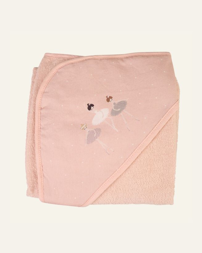 Kapuutsiga rätik roosa - 75x75 cm roosa - 1