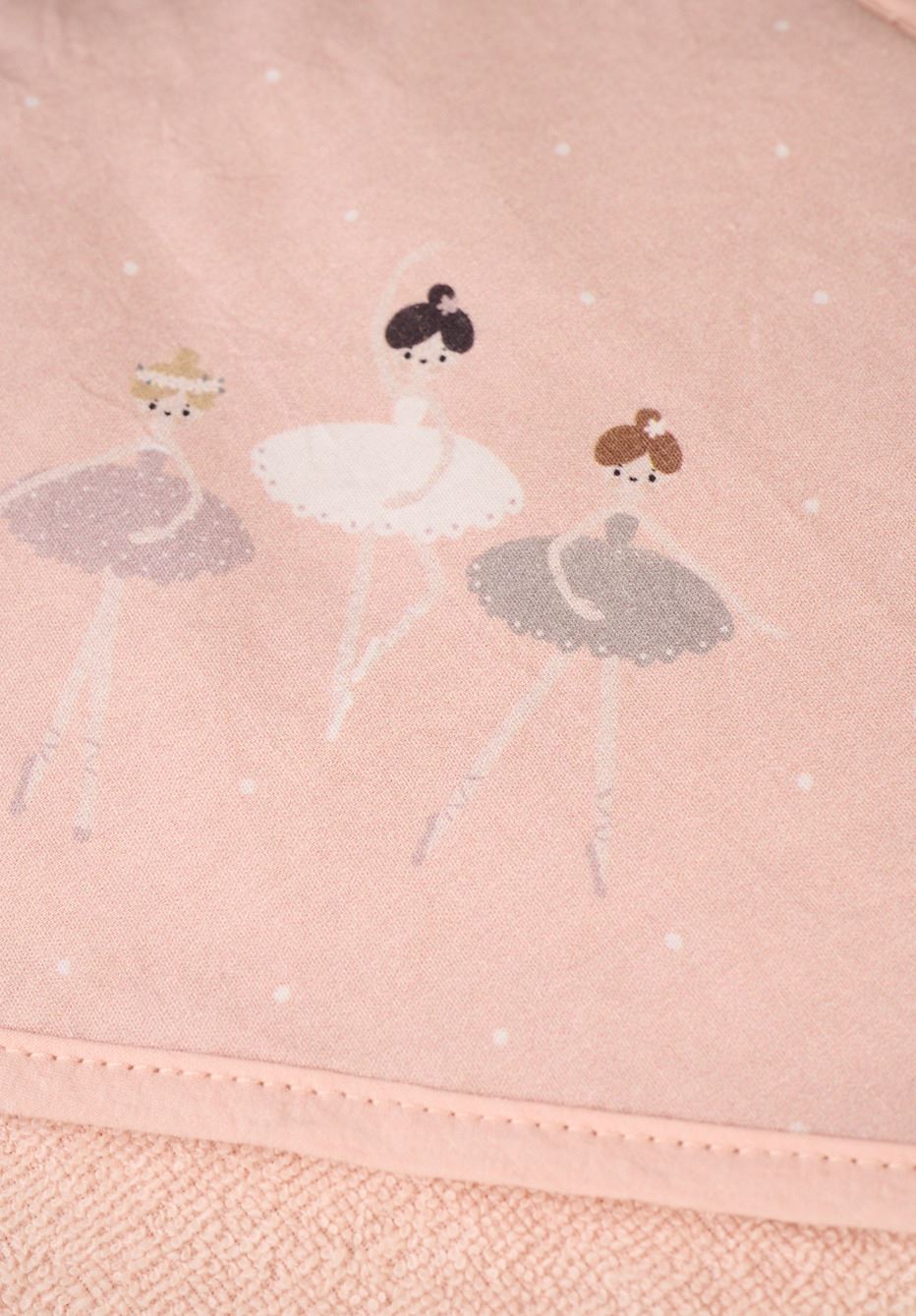 Kapuutsiga rätik roosa - 2