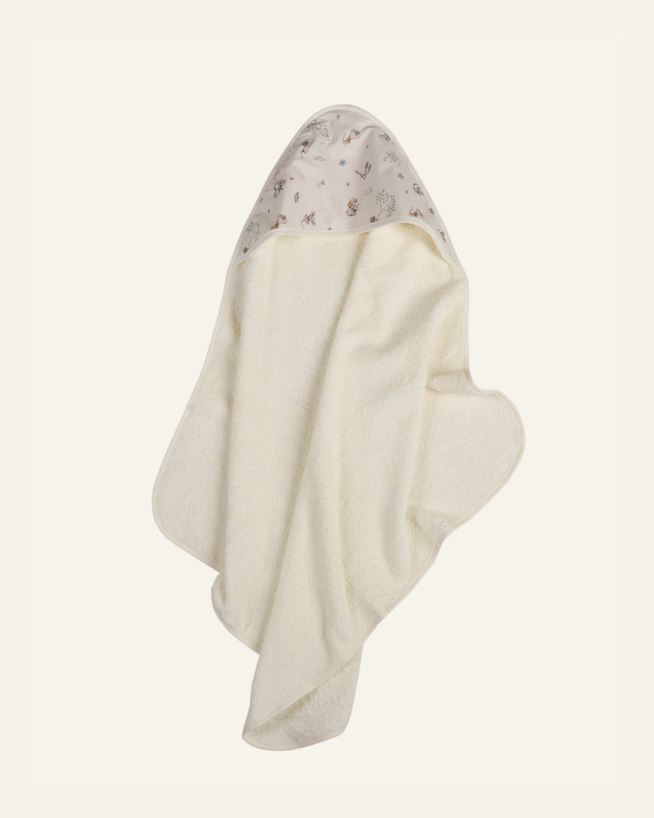 Kapuutsiga rätik mitmevärviline/valge - 75x75 cm mitmevärviline/valge - 1