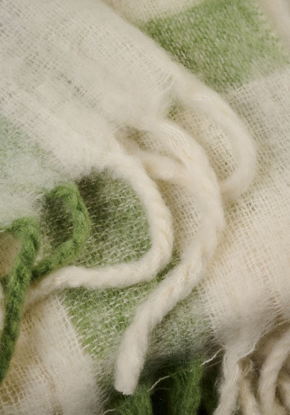 Pleed mitmevärviline/roheline - 2