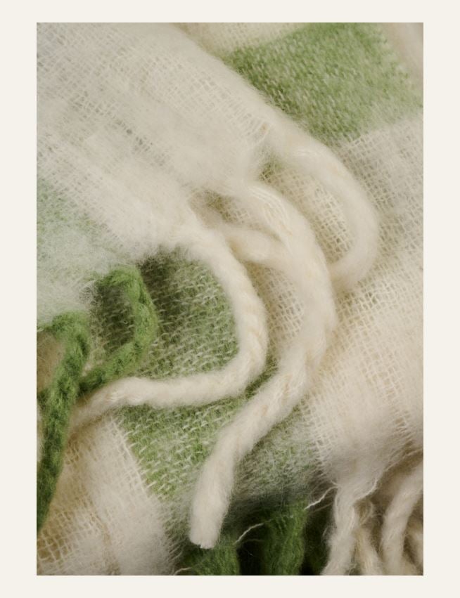 Pleed mitmevärviline/roheline - 2