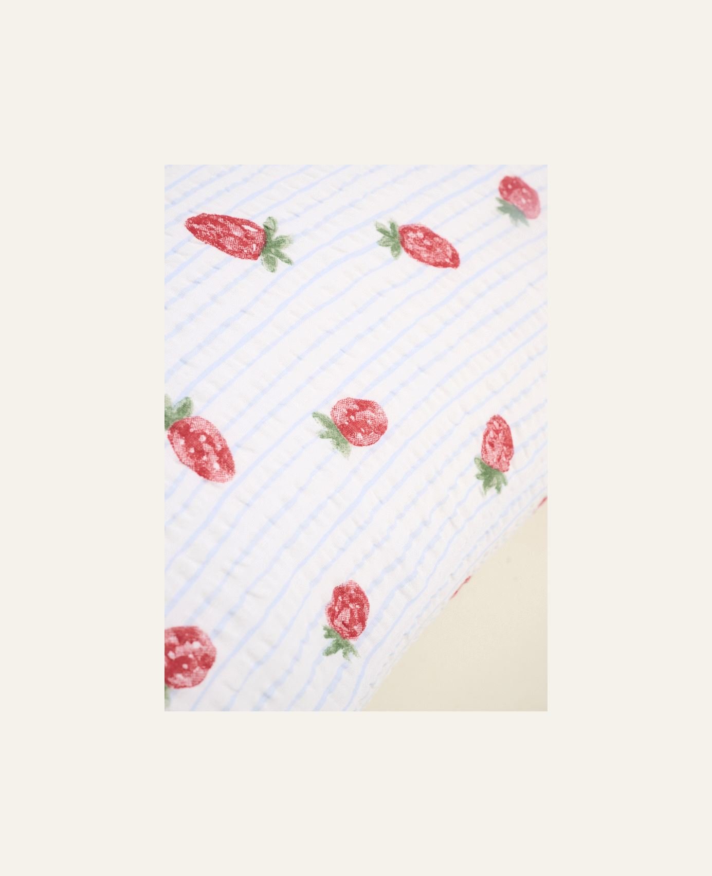 Padjapüür krepp-puuvill hele sinine - 2