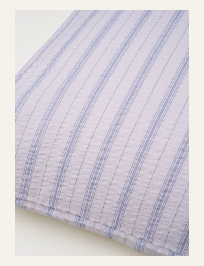 Padjapüür krepp-puuvill hele sinine - 2