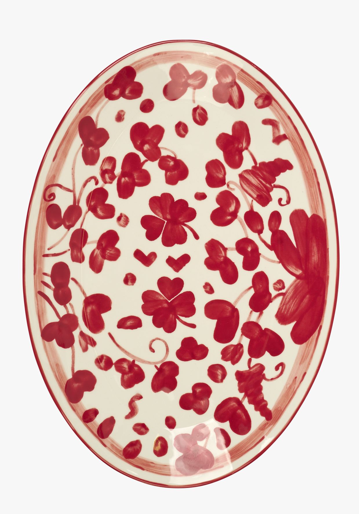 Vaagen punane - 35,5x25,3x3,2 cm punane - 1