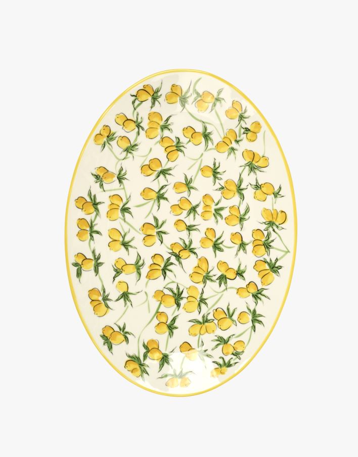 Vaagen mitmevärviline/kollane - 35,5x25,3x3,2 cm mitmevärviline/kollane - 1