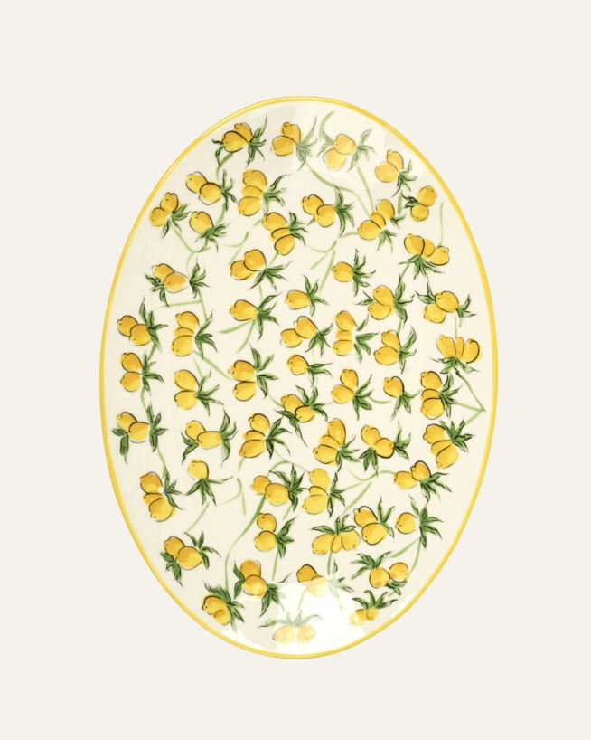 Vaagen mitmevärviline/kollane - 35,5x25,3x3,2 cm mitmevärviline/kollane - 1