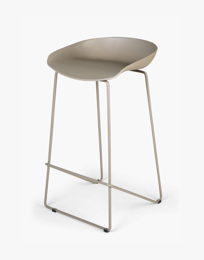 Baaripukk hallikaspruun - 44x43x79 cm hallikaspruun - 1