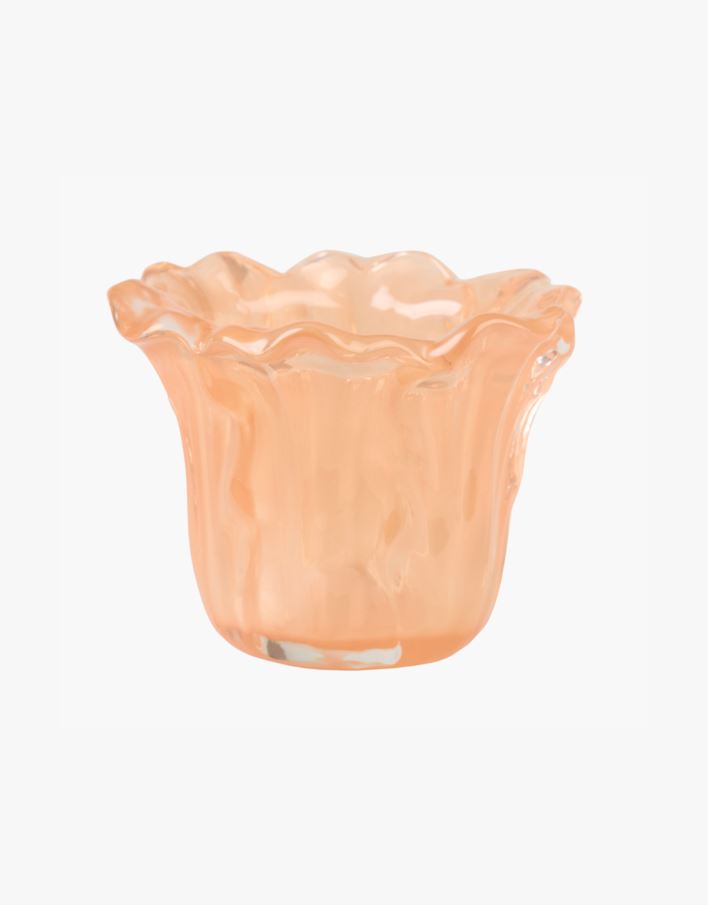 Küünlalatern oranz - 10x10x7,6 cm oranz - 1