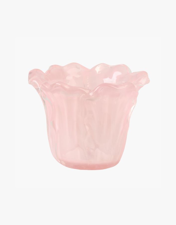 Küünlalatern hele roosa - 10x10x7,6 cm hele roosa - 1