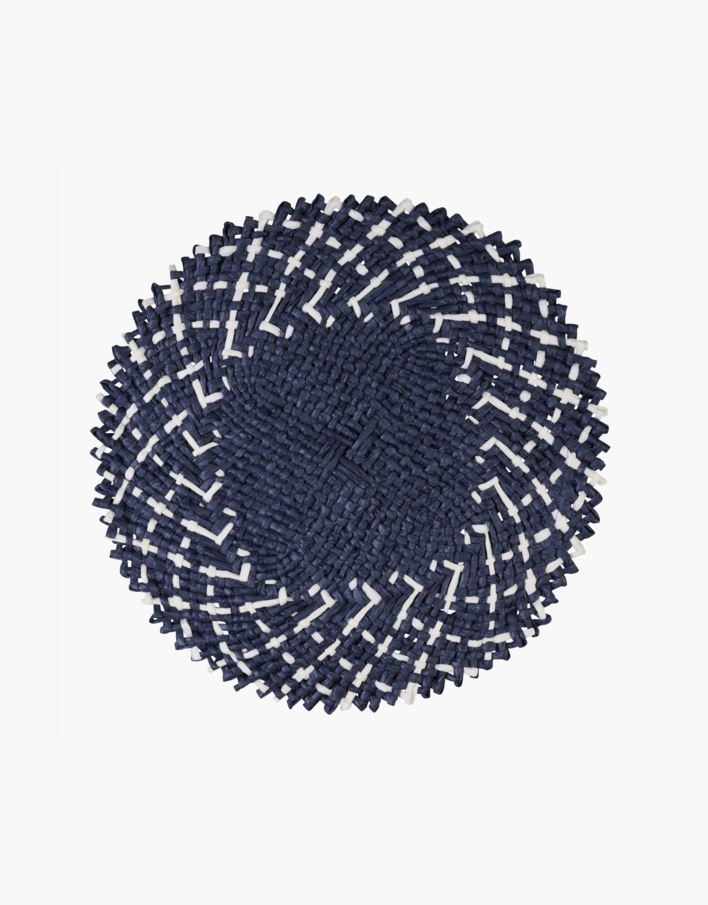 Lauamatt tumesinine - ø38 cm tumesinine - 1