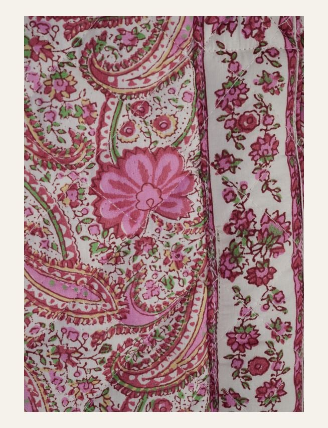 Väike tote kott mitmevärviline/roosa - 2