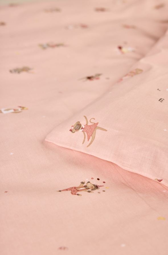 Voodiriided roosa - 2