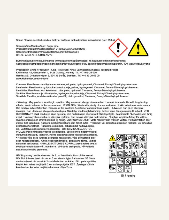 Lõhnaküünal mitmevärviline/roheline - 3