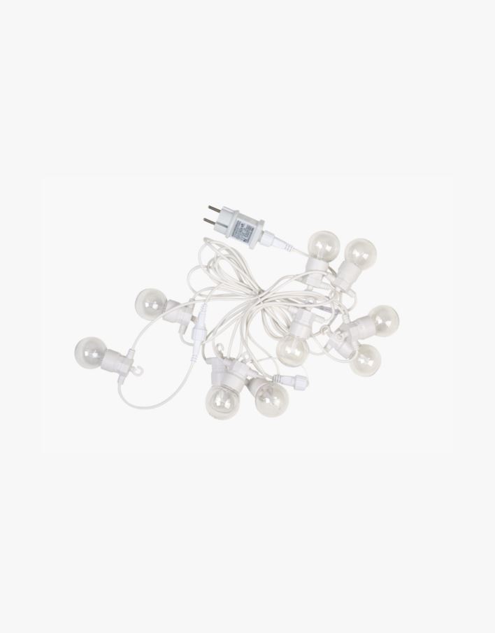 Led-tulukesed valge - 570 cm valge - 1