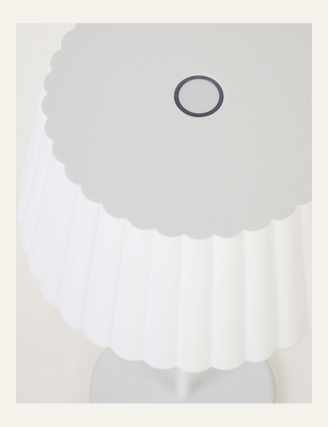 Patareitoitel valgusti valge - 2