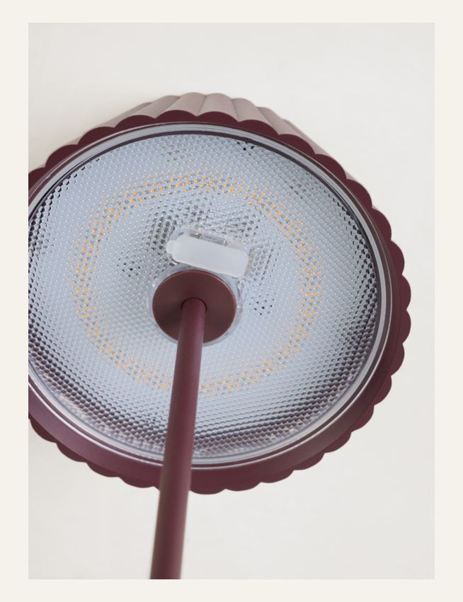 Patareitoitel valgusti tumepunane - 6