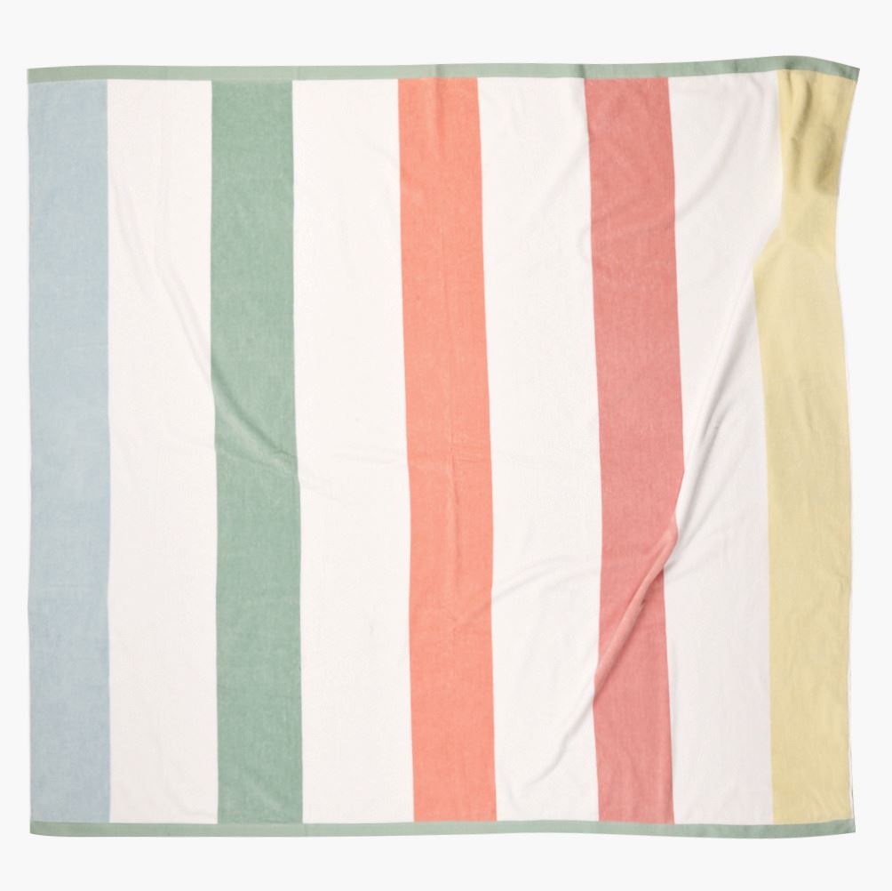 Vannirätik mitmevärviline/kollane - 200x180 cm mitmevärviline/kollane - 1