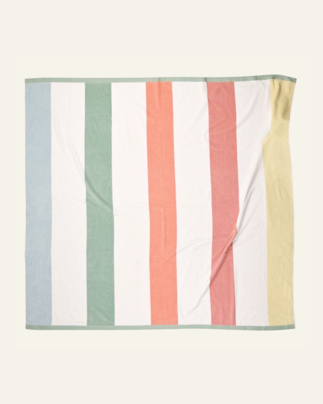 Vannirätik mitmevärviline/kollane - 200x180 cm mitmevärviline/kollane - 1