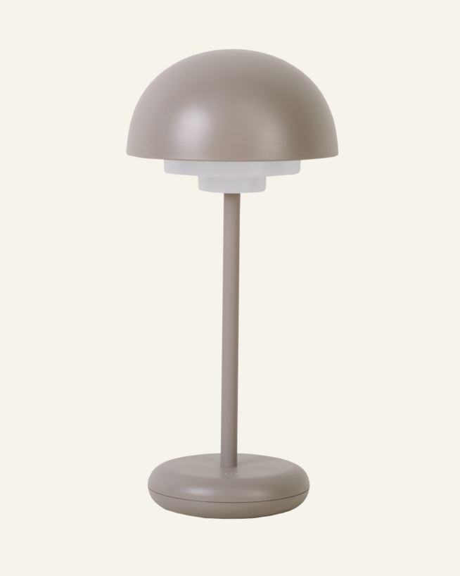 Led laualamp hallikaspruun - 28,2 cm ø13,7 hallikaspruun - 1