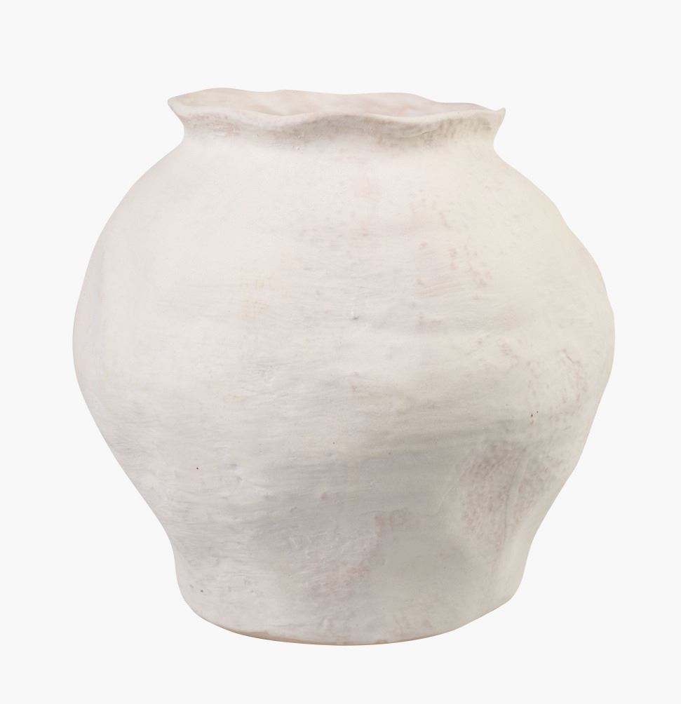 Vaas valge - 25,6x25,6x24,4 cm valge - 1