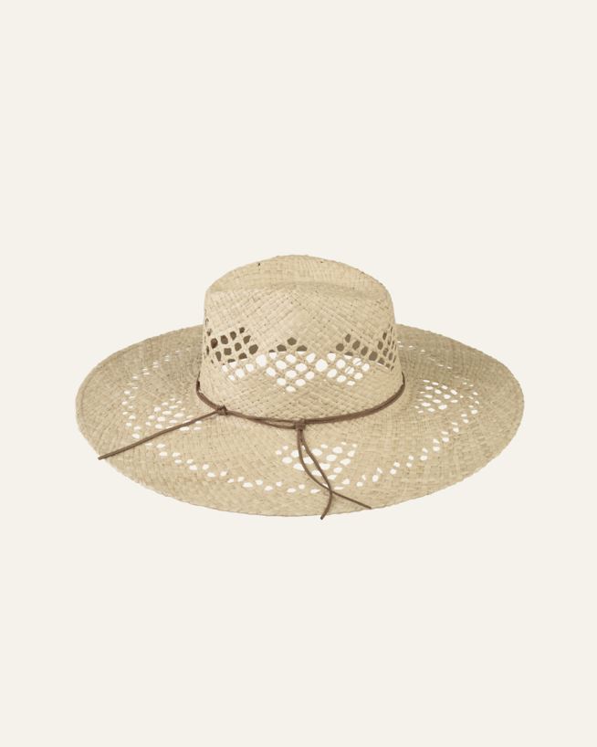 Õlgkübar naturaalne toon - 58 cm naturaalne toon - 1