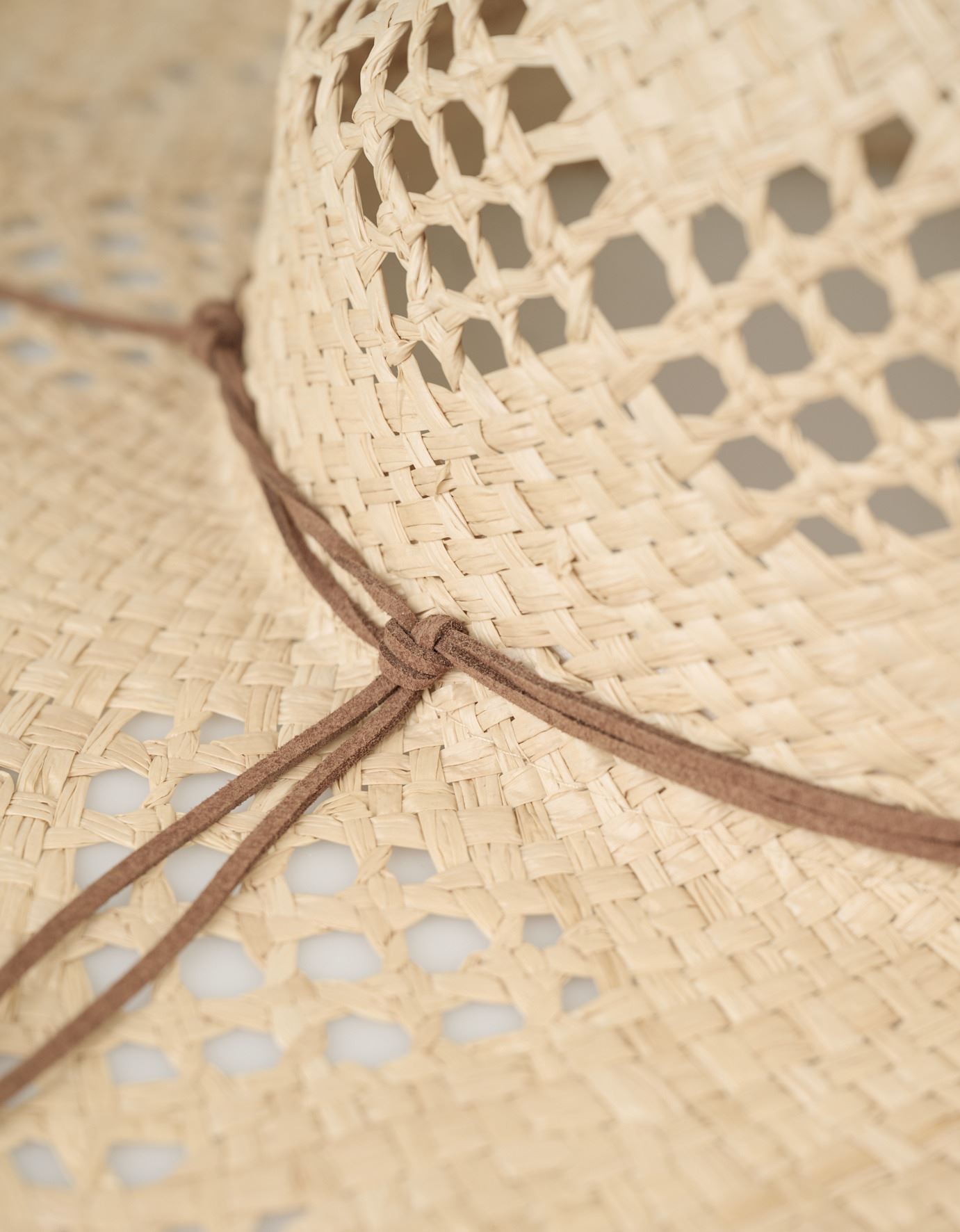 Õlgkübar naturaalne toon - 3