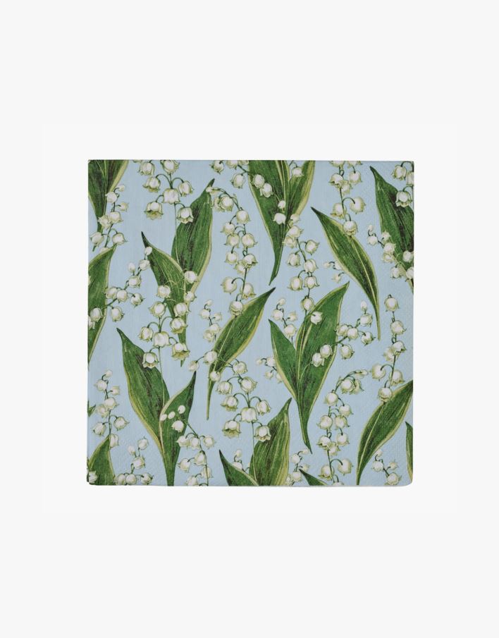 Pabersalvrätikud hele sinine - 33x33 cm hele sinine - 1