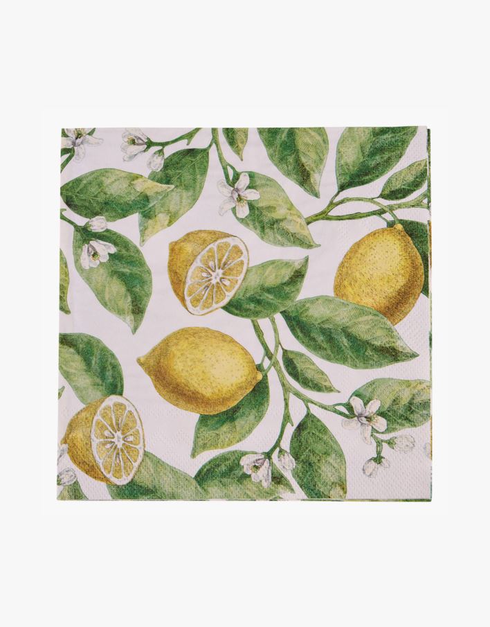 Pabersalvrätikud mitmevärviline/kollane - 33x33 cm mitmevärviline/kollane - 1