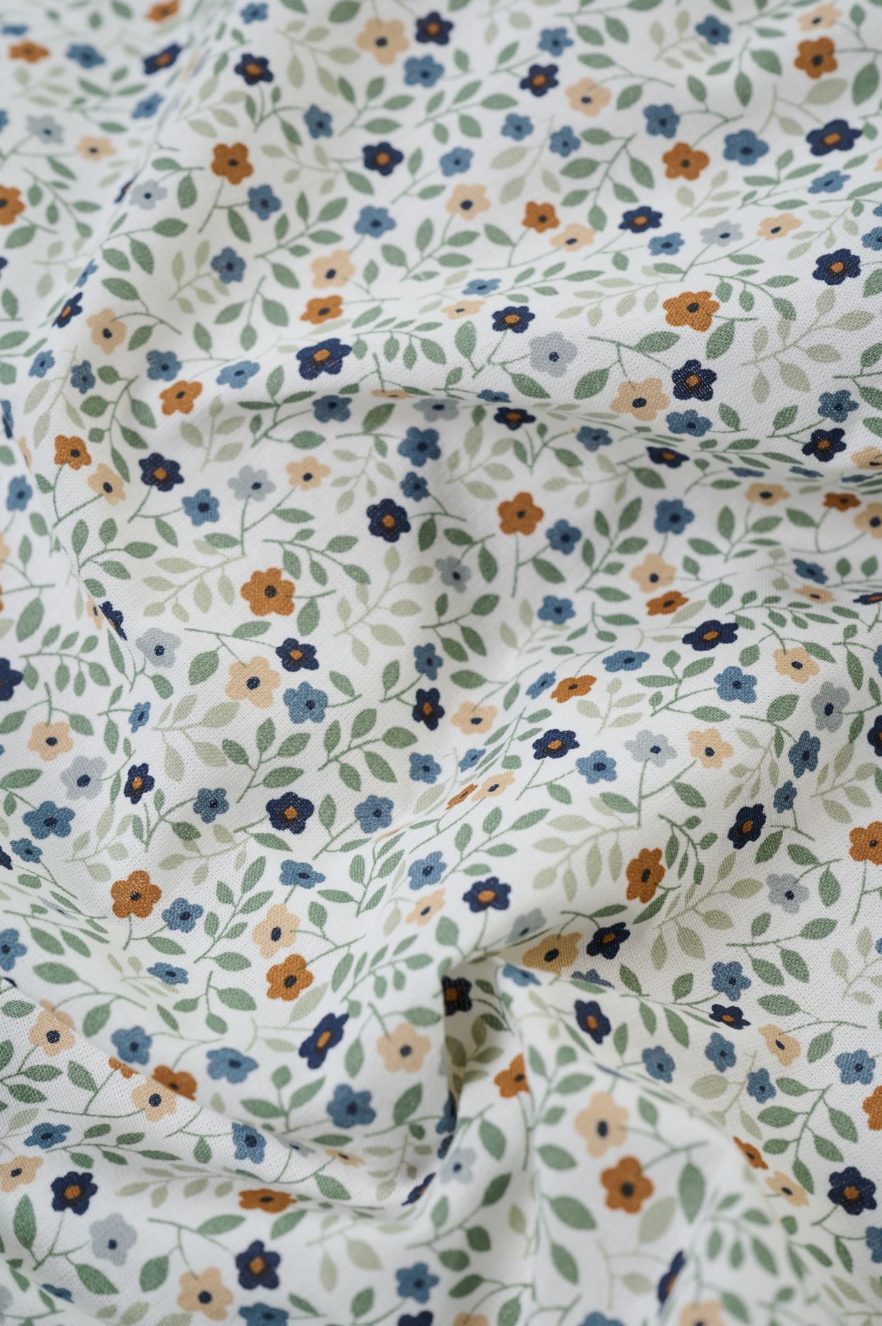 Voodipesukomplekt puuvillane mitmevärviline/sinine - 3