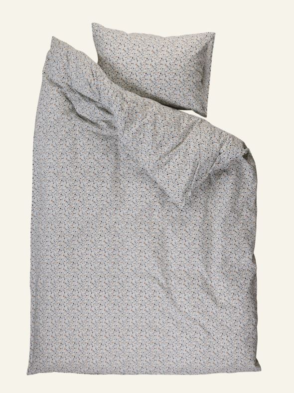 Voodipesukomplekt puuvillane mitmevärviline/sinine - 2