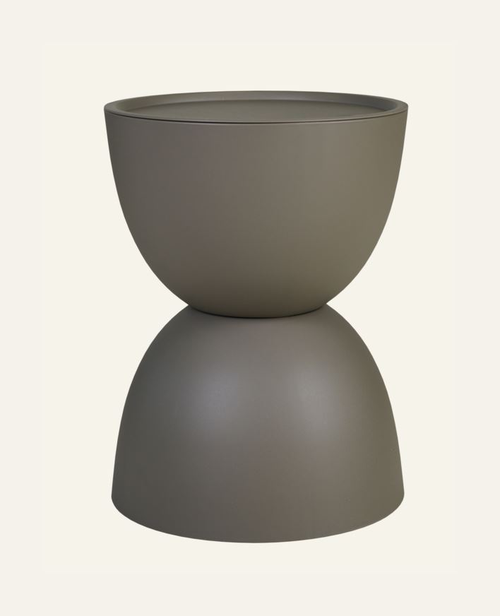 Aialaud hallikaspruun - ø34x45 cm hallikaspruun - 1