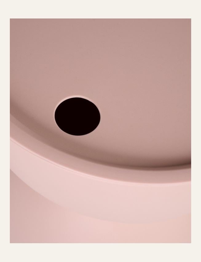 Aialaud heleroosa - 2