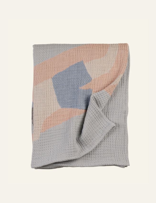 Pleed mitmevärviline/sinine - 3