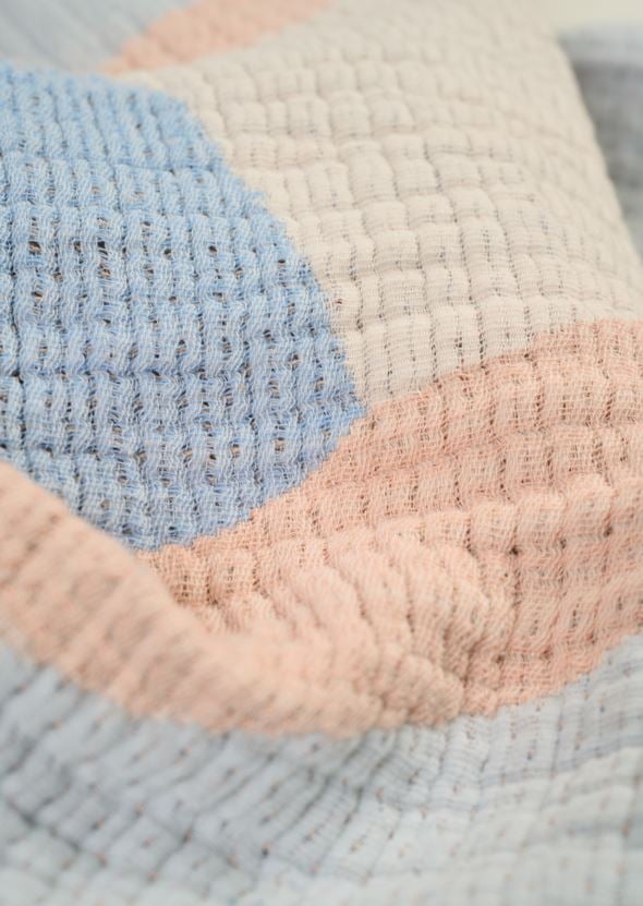 Pleed mitmevärviline/sinine - 2