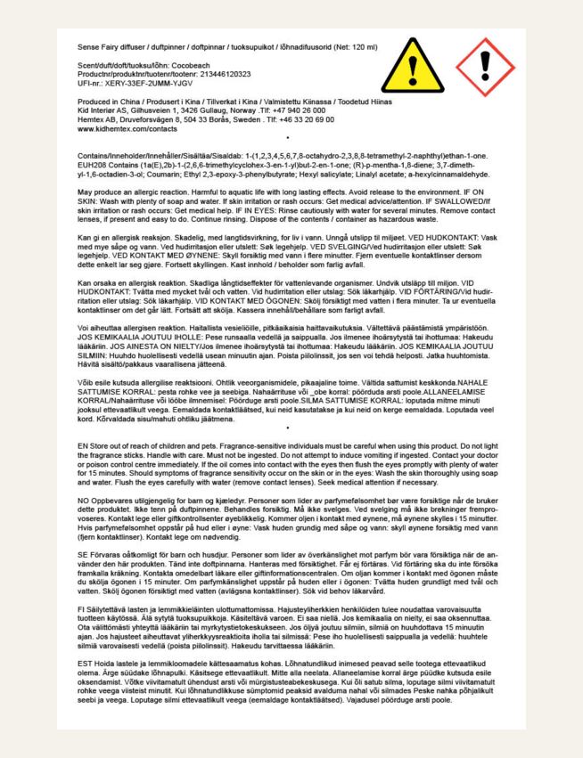 Kodulõhn mitmevärviline/beez - 3