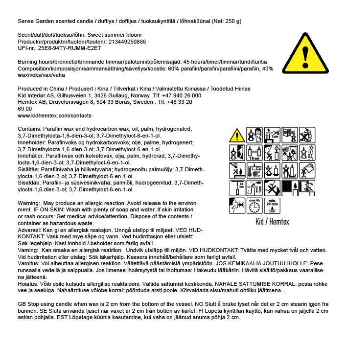 Lõhnaküünal mitmevärviline - 3