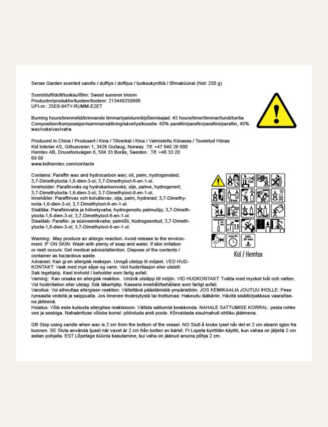 Lõhnaküünal mitmevärviline - 3