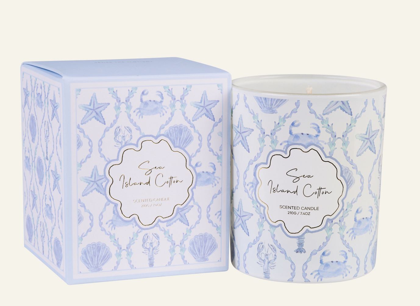 Lõhnaküünal mitmevärviline/sinine - 3